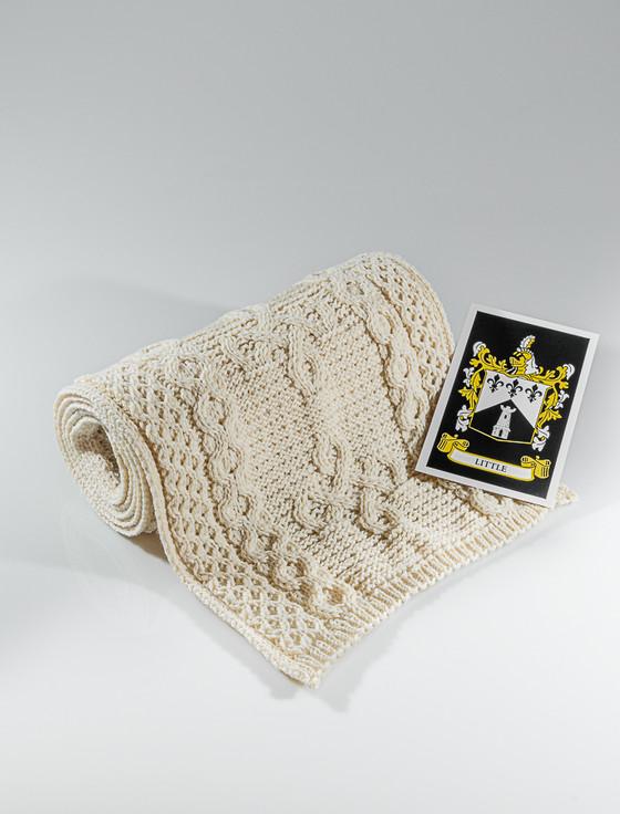 aran cashmere Little Clan Scarf