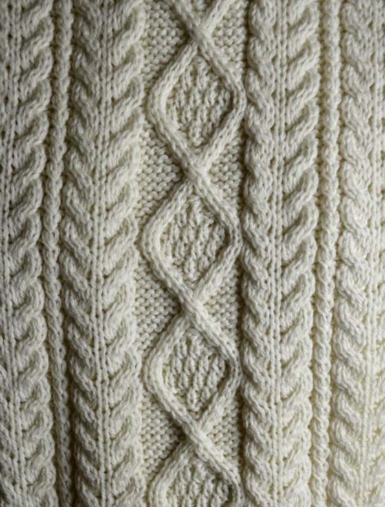 Aran Cashmere Long Clan Scarf