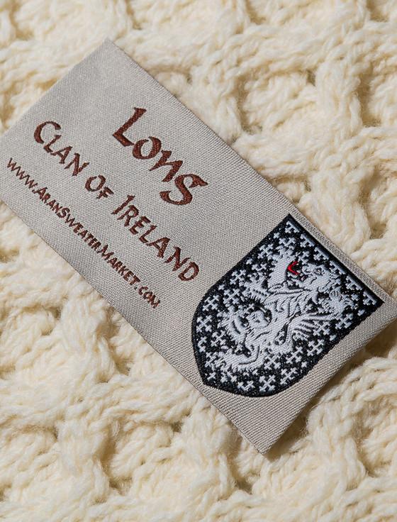 Aran Cashmere Long Clan Scarf