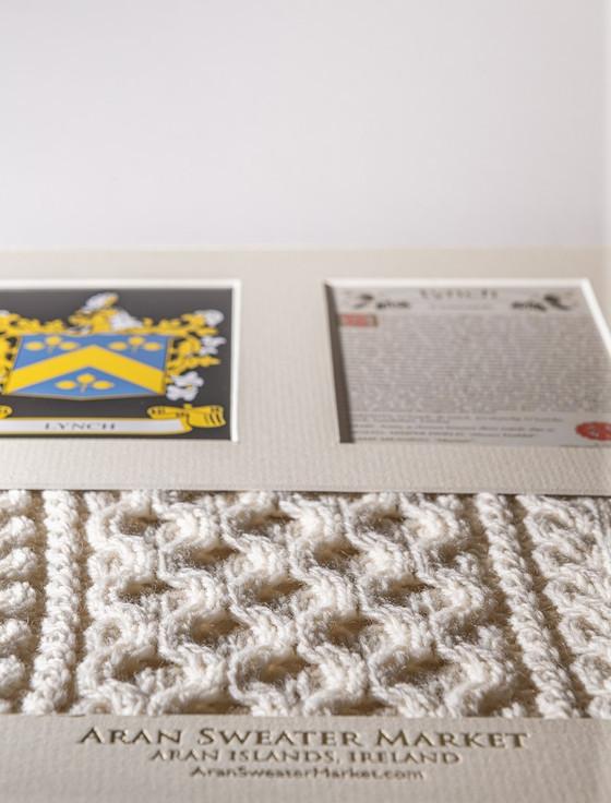 Aran Cashmere Lynch Clan Aran & History Display