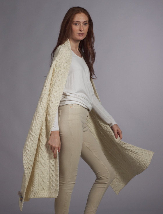 Aran Cashmere Lynch Clan Aran Wrap