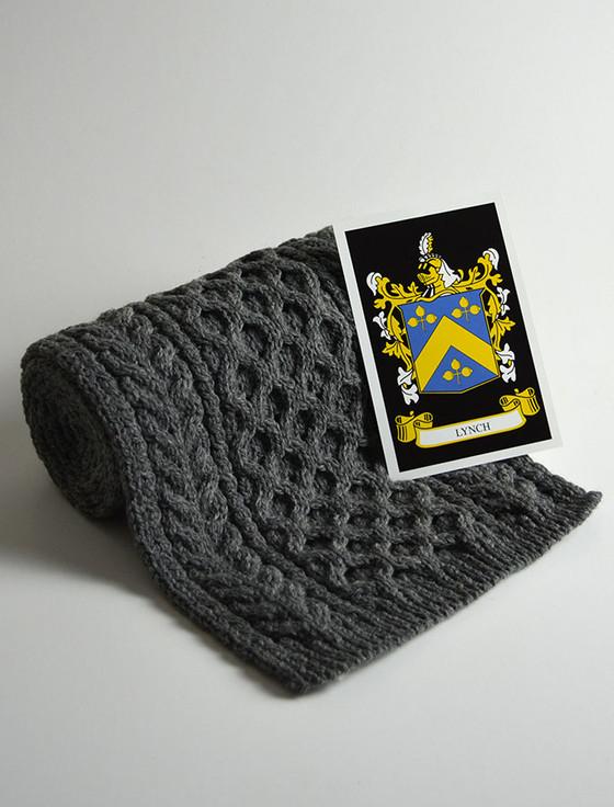 Aran Cashmere Lynch Clan Scarf