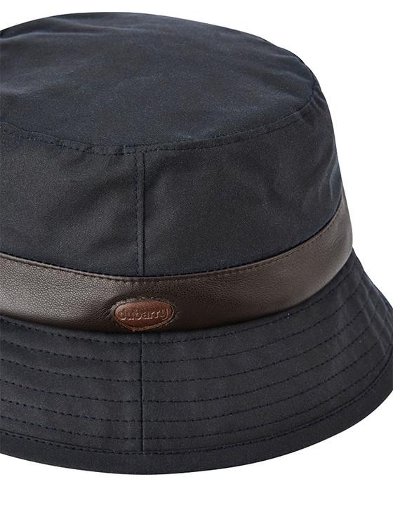 Aran Cashmere Macreddin Bucket Hat - Navy
