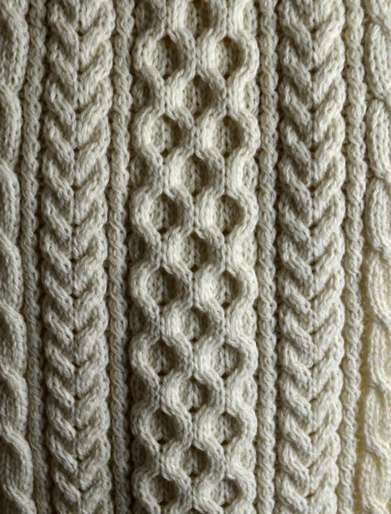 Aran Cashmere Magee Clan Scarf