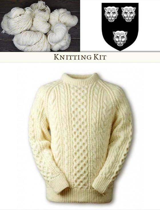 aran cashmere Magee Knitting Kit