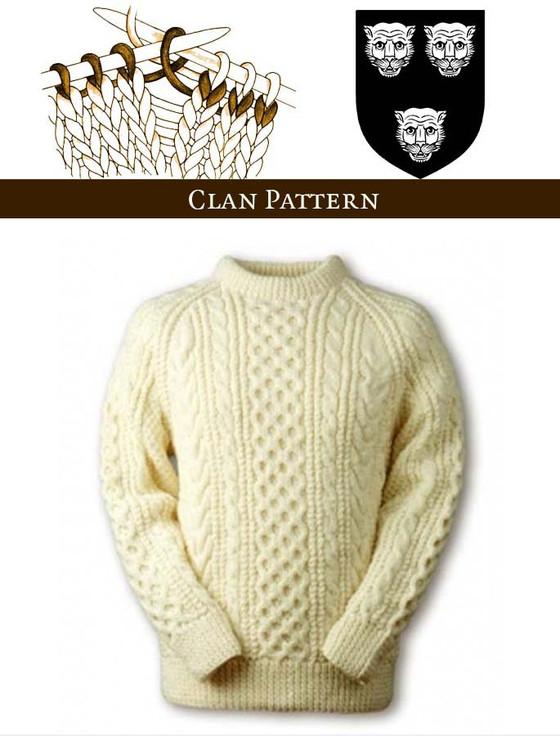 aran cashmere Magee Knitting Pattern