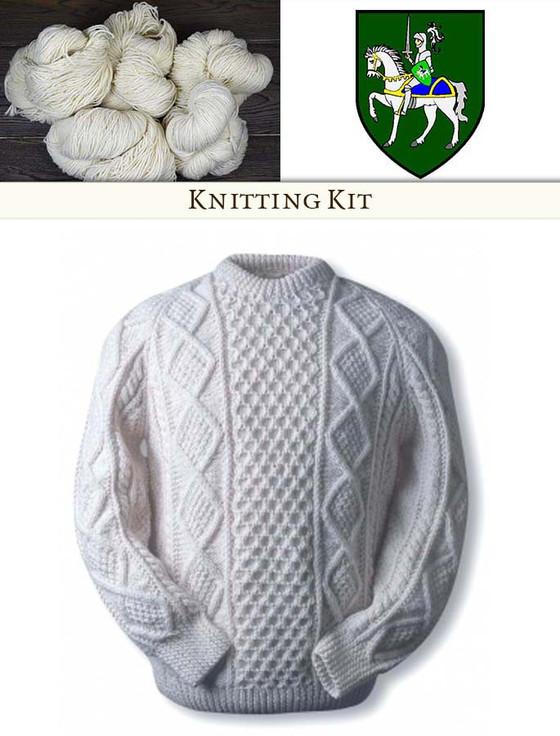 aran cashmere Maguire Knitting Kit