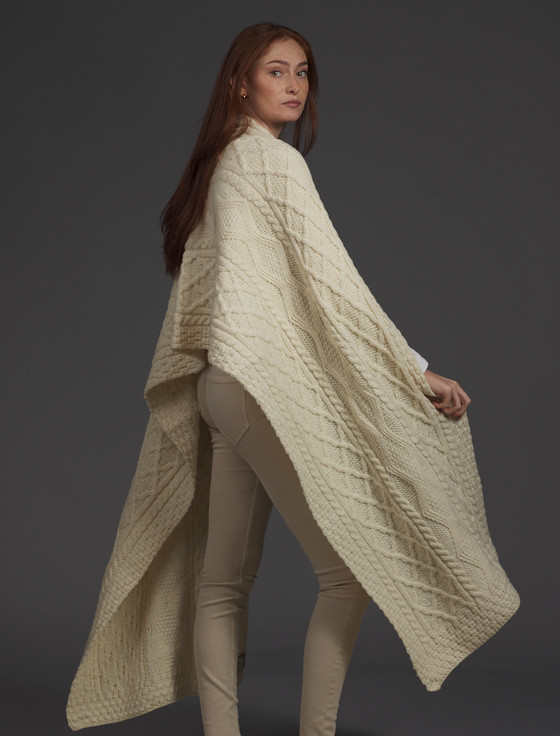 Aran Cashmere Maher Clan Aran Wrap