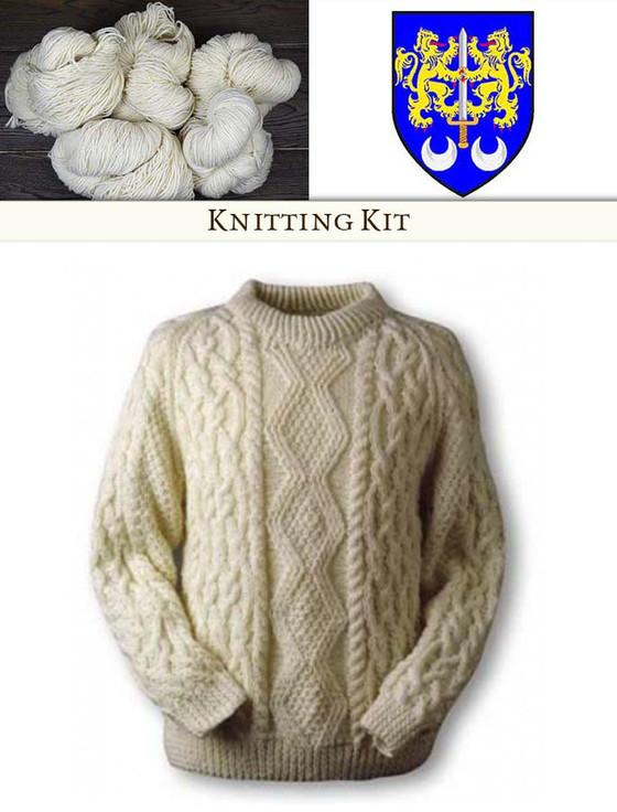 aran cashmere Maher Knitting Kit
