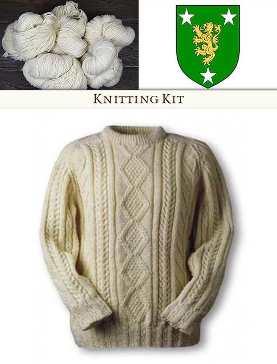aran cashmere Malone Knitting Kit