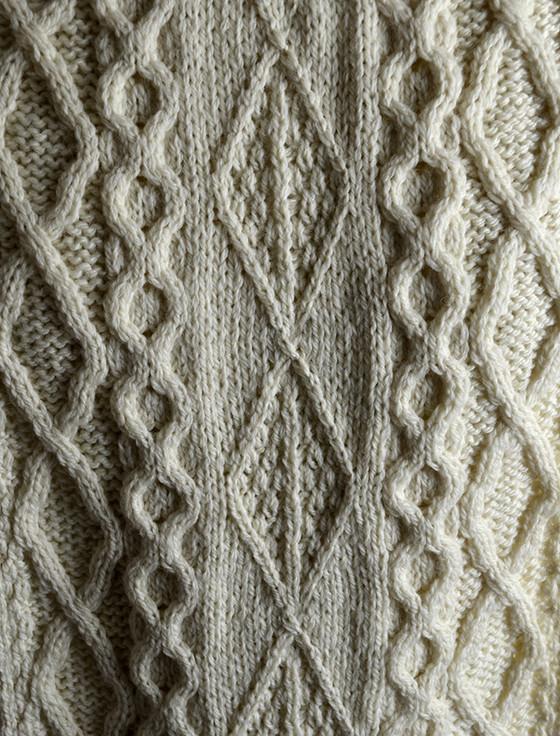 Aran Cashmere Maloney Clan Scarf