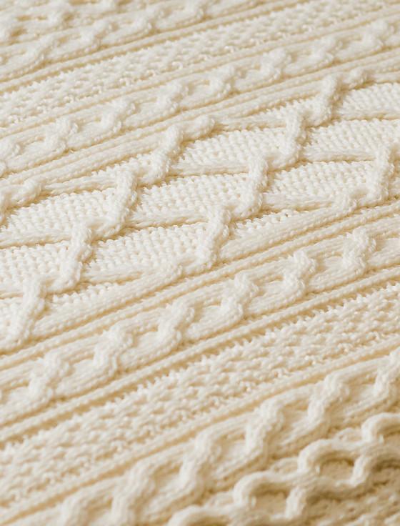 Aran Cashmere Martin Clan Aran Bed Runner