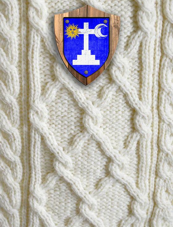 Aran Cashmere Martin Clan Aran Throw