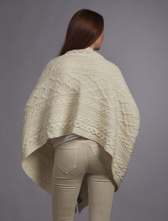 Aran Cashmere Martin Clan Aran Wrap