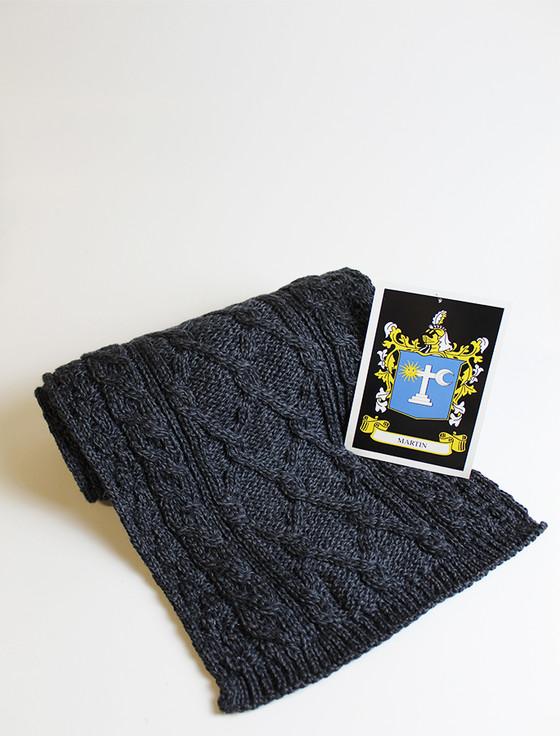 Aran Cashmere Martin Clan Scarf