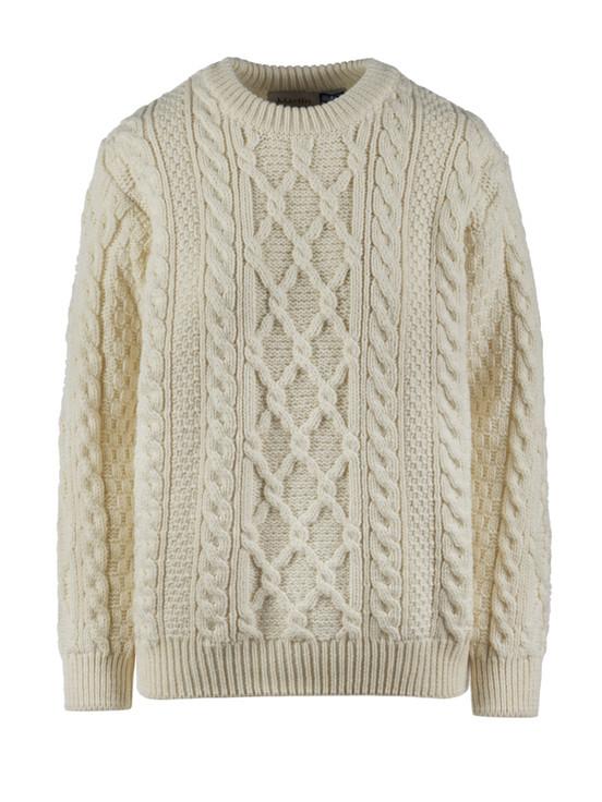 aran cashmere Martin Clan Sweater