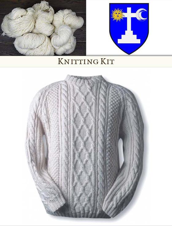 aran cashmere Martin Knitting Kit