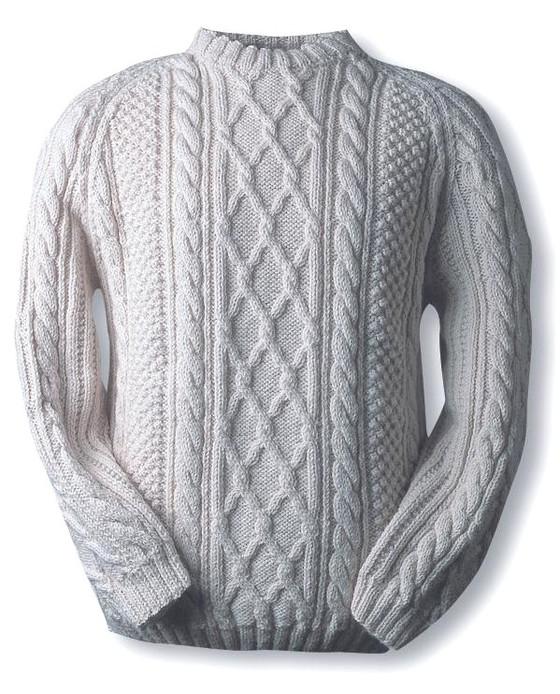 Aran Cashmere Martin Knitting Pattern