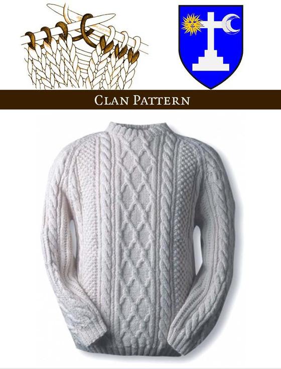 aran cashmere Martin Knitting Pattern