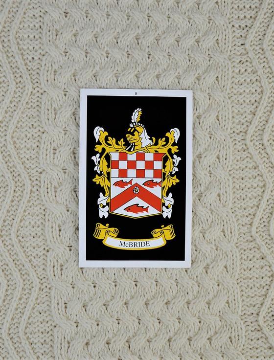 Aran Cashmere Mc Bride Clan Aran Throw