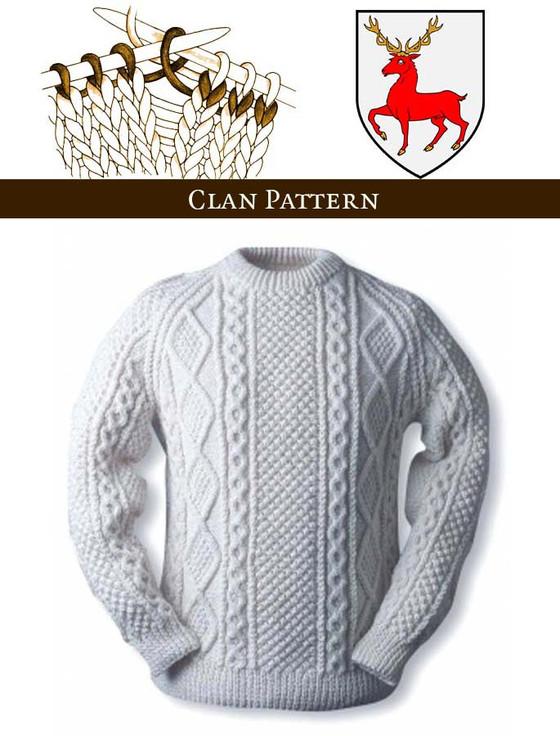 aran cashmere Mc Carthy Knitting Pattern