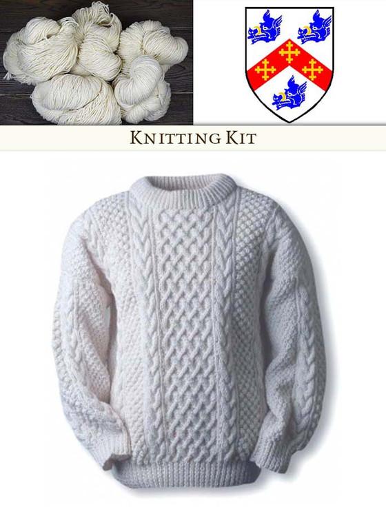 aran cashmere Mc Dermott Knitting Kit