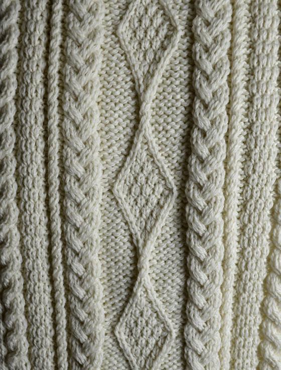 Aran Cashmere Mc Donald Clan Scarf