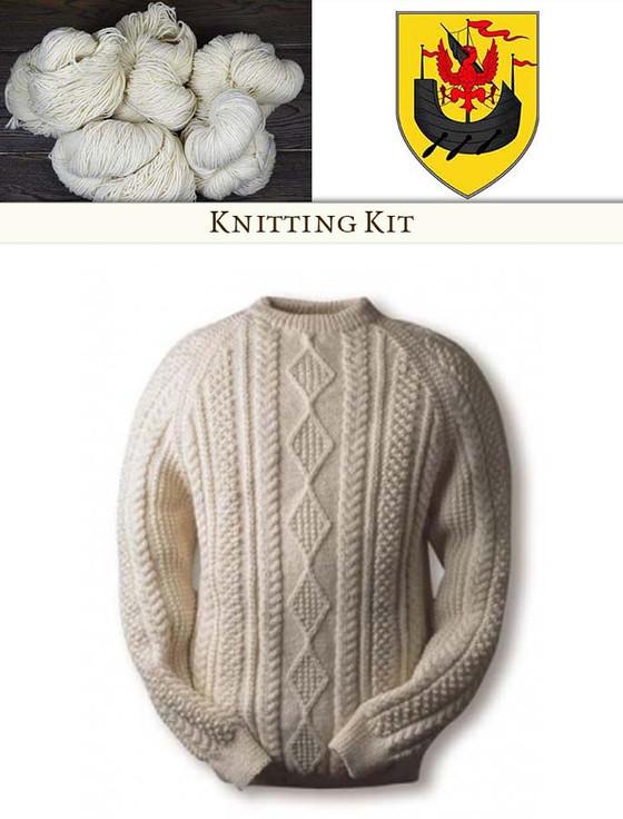 aran cashmere Mc Donald Knitting Kit