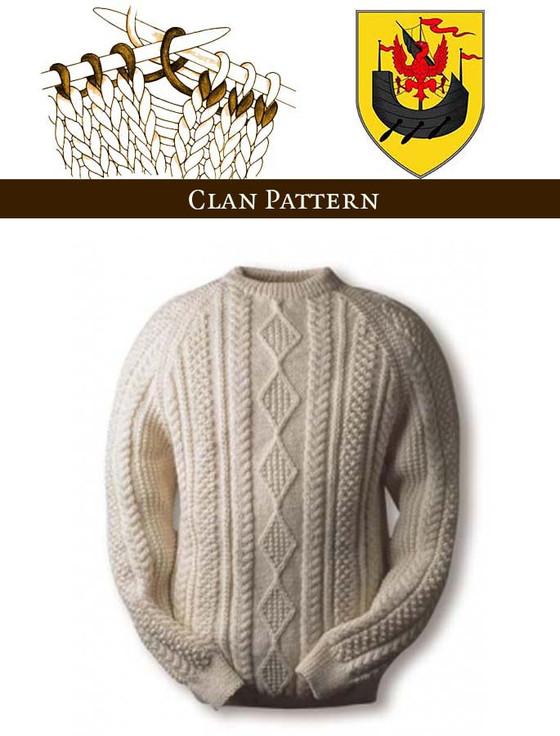 aran cashmere Mc Donald Knitting Pattern