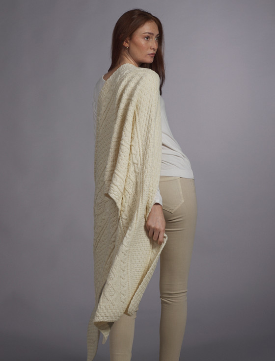Aran Cashmere Mc Donnell Clan Aran Wrap
