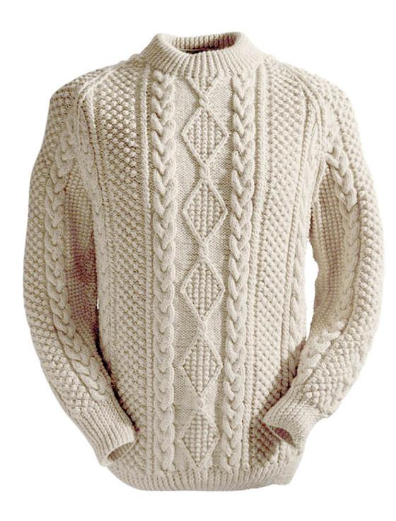 aran cashmere Mc Donnell Clan Sweater
