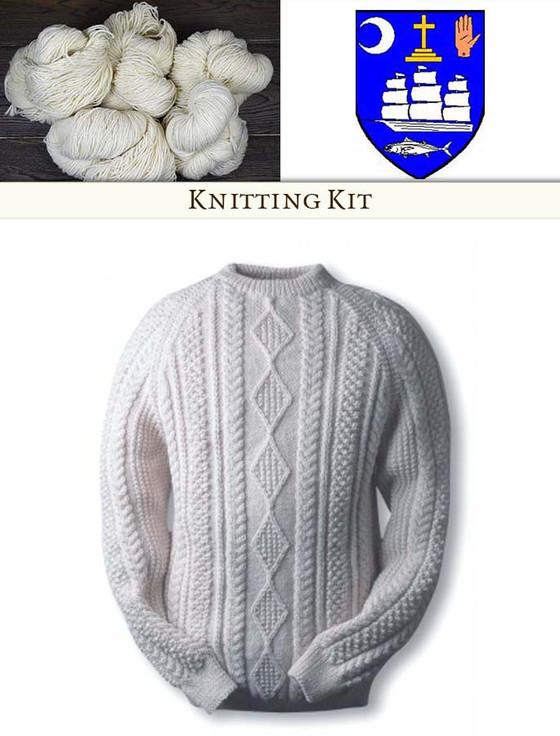 aran cashmere Mc Donnell Knitting Kit