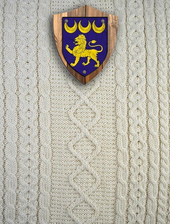 aran cashmere Mc Govern Clan Aran Throw