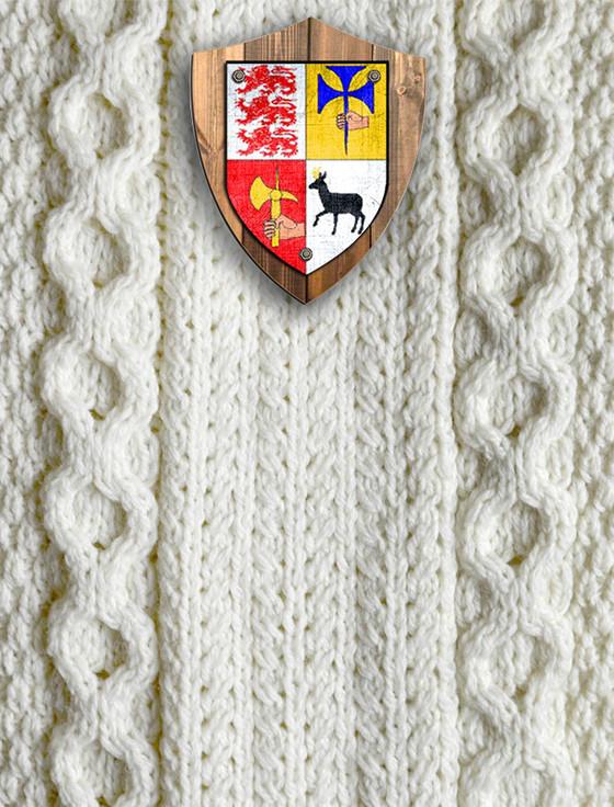 Aran Cashmere Mc Grath Clan Aran Throw