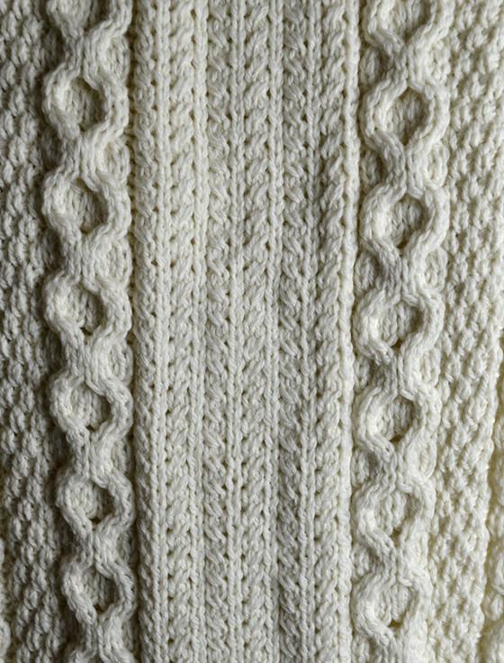 Aran Cashmere Mc Grath Clan Scarf
