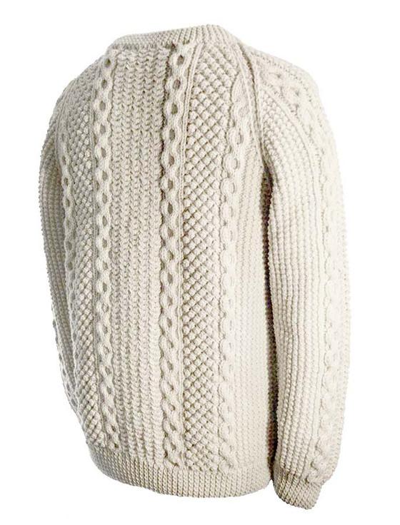 Aran Cashmere Mc Grath Clan Sweater