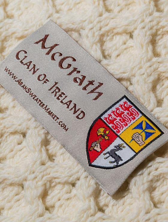 Aran Cashmere Mc Grath Clan Sweater