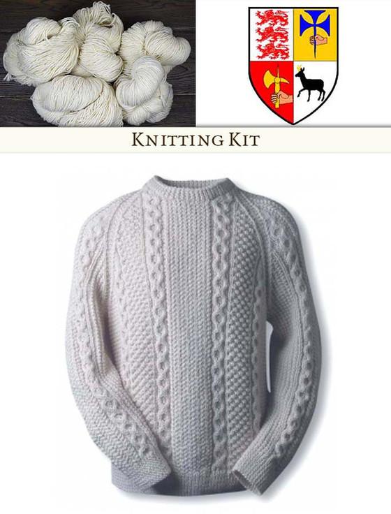 aran cashmere Mc Grath Knitting Kit