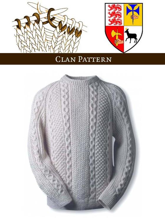 aran cashmere Mc Grath Knitting Pattern