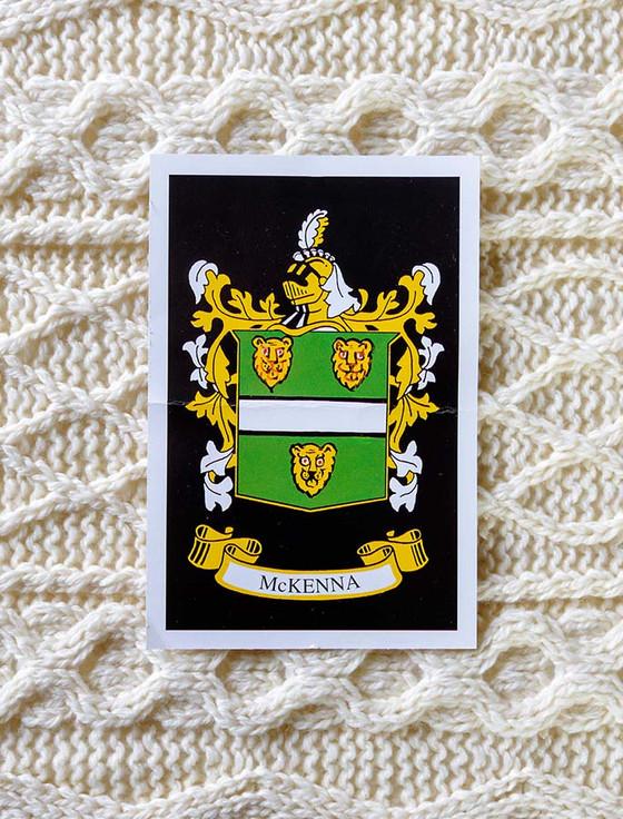 Aran Cashmere Mc Kenna Clan Aran Throw