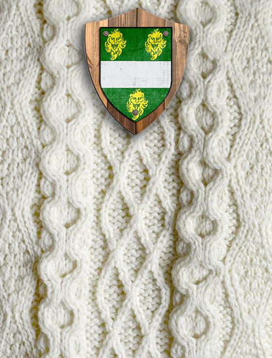 Aran Cashmere Mc Kenna Clan Aran Throw