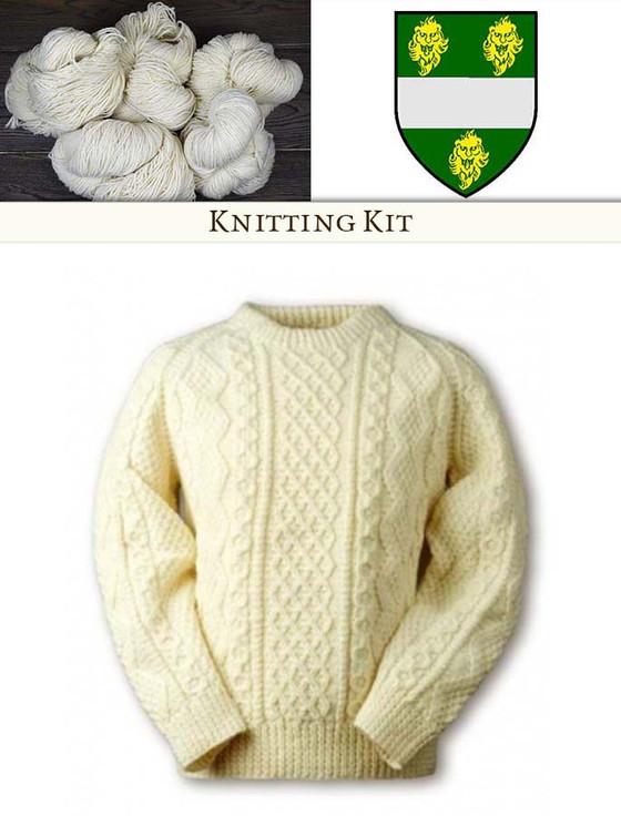 aran cashmere Mc Kenna Knitting Kit