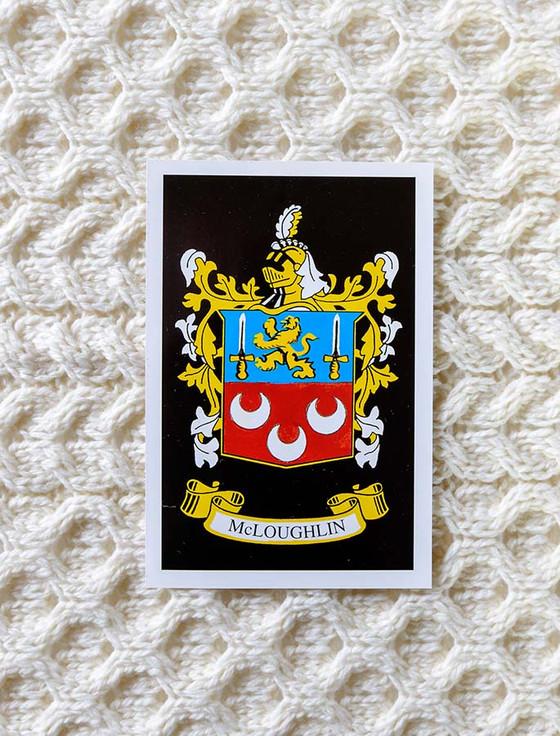 Aran Cashmere Mc Loughlin Clan Aran Throw