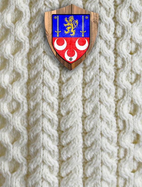 Aran Cashmere Mc Loughlin Clan Aran Throw