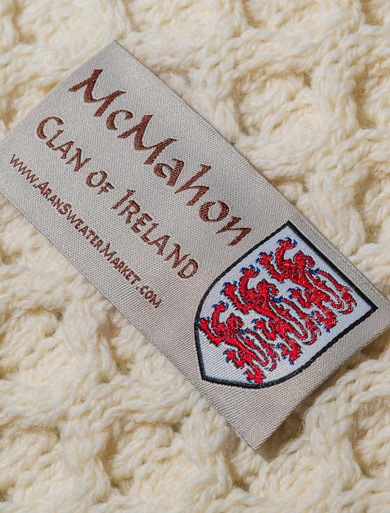 Aran Cashmere Mc Mahon Clan Aran Bed Runner