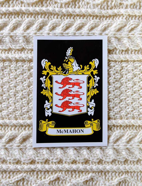 Aran Cashmere Mc Mahon Clan Aran Throw