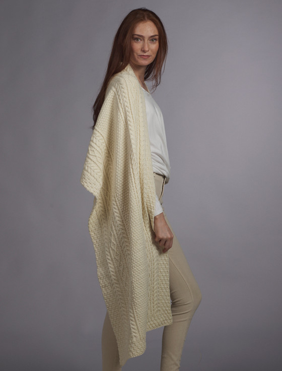 Aran Cashmere Mc Mahon Clan Aran Wrap