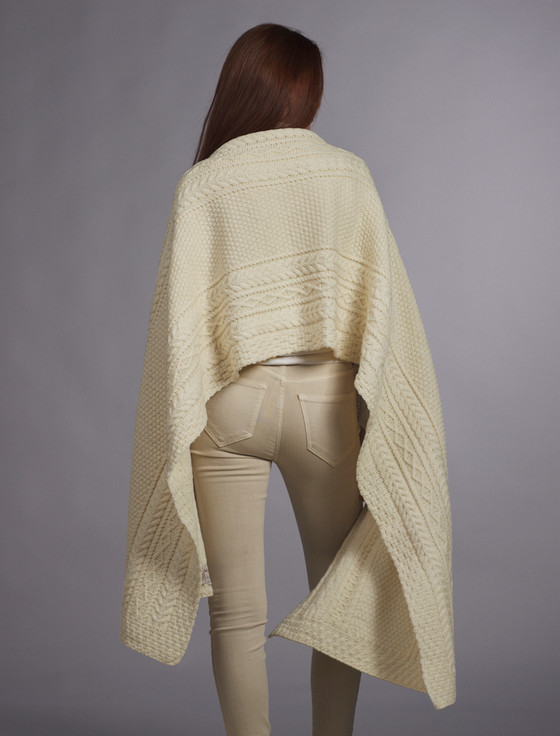 Aran Cashmere Mc Mahon Clan Aran Wrap