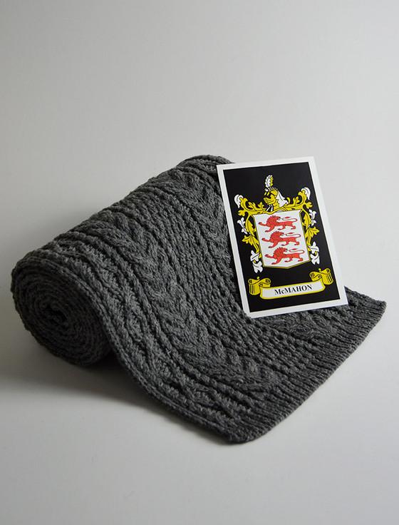 Aran Cashmere Mc Mahon Clan Scarf