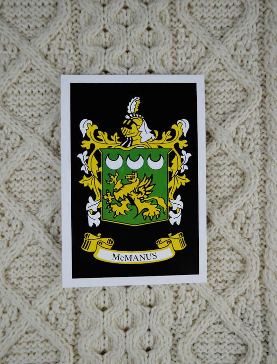 Aran Cashmere Mc Manus Clan Scarf